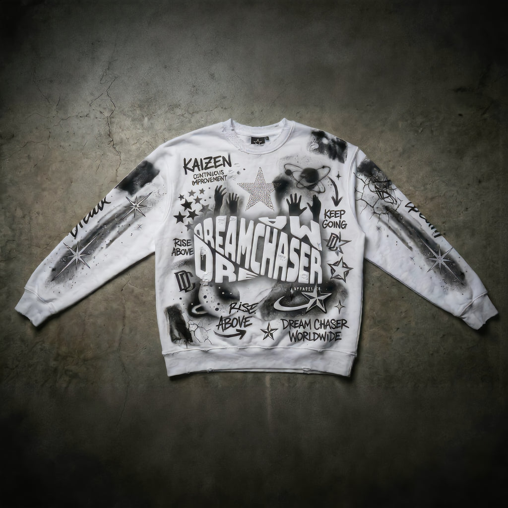 Dream Chaser Kaizen Crewneck - White