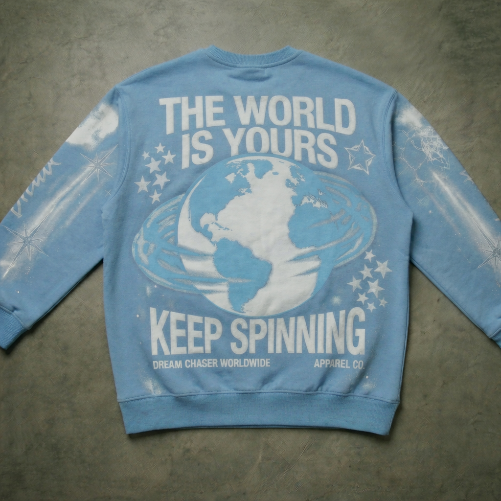 Dream Chaser Kaizen Crewneck - Blue