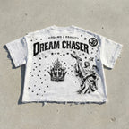 Dream Chaser Angel Tee - White