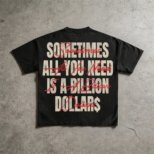 Billionaire Tee Black