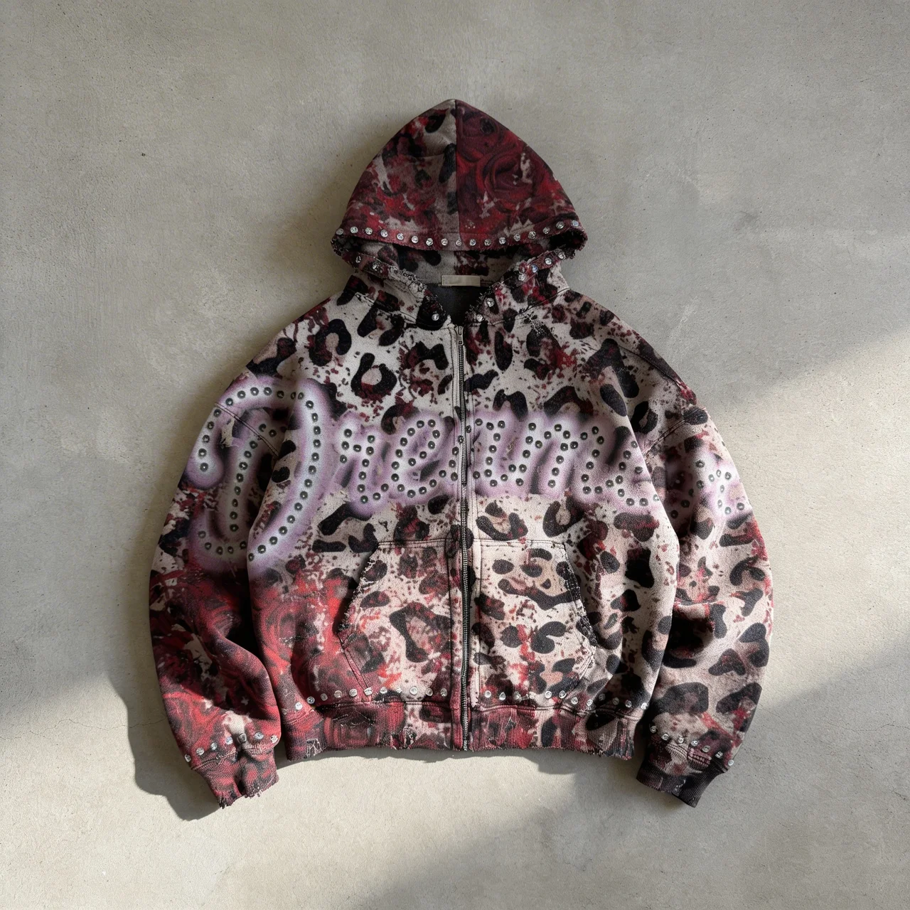 Dreamer Leppard print jacket